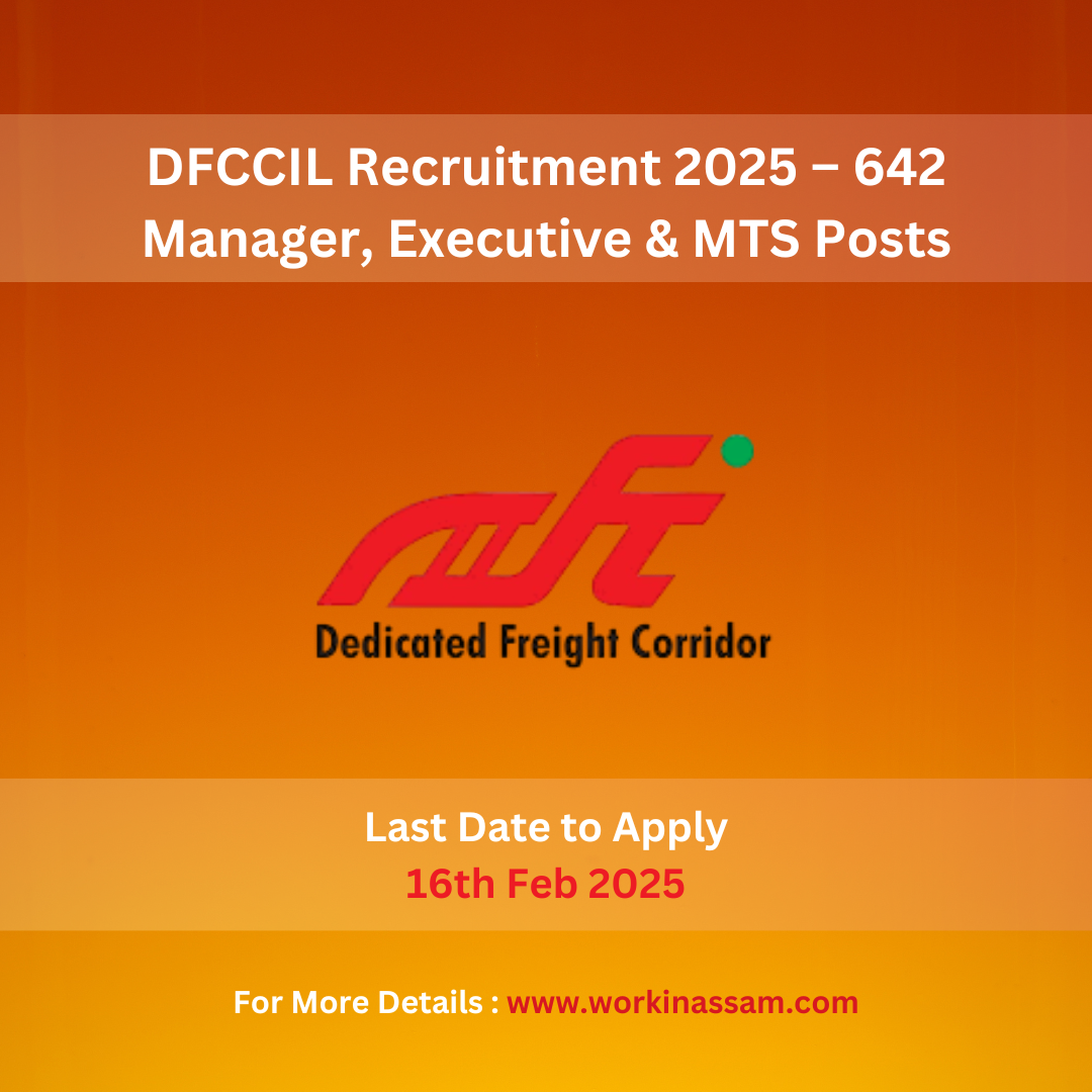 Apply for DFCCIL Manager, Executive, and MTS Jobs 2025