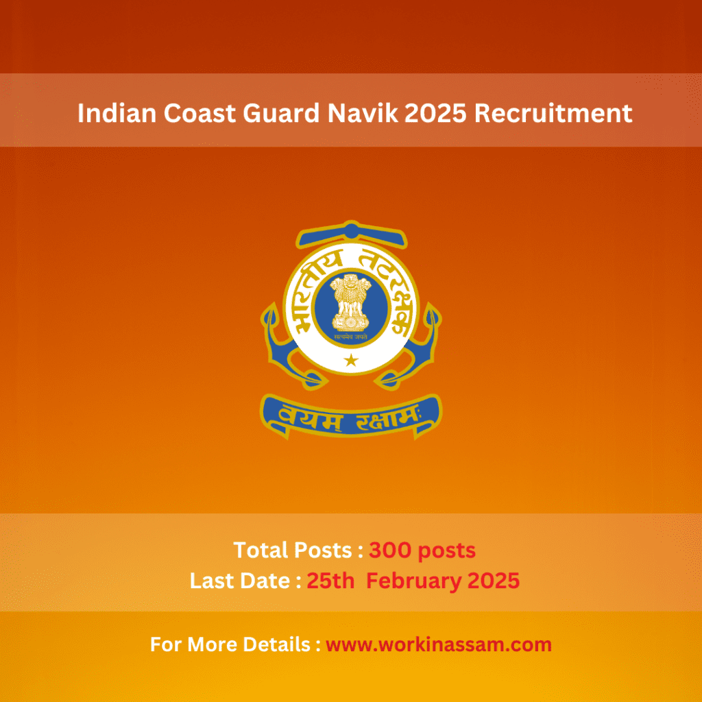 Indian Coast Guard Navik 2025 Recruitment