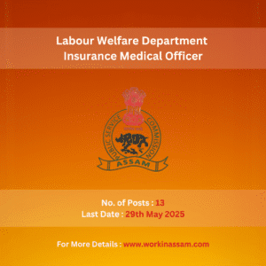Labour Welfare Department : 13 Insurance Medical Officer Posts