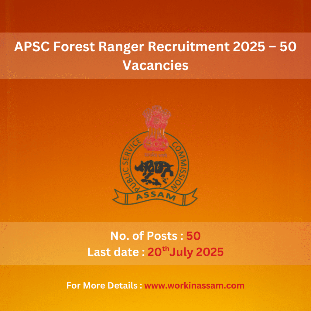 Forest Ranger Recruitment 2025