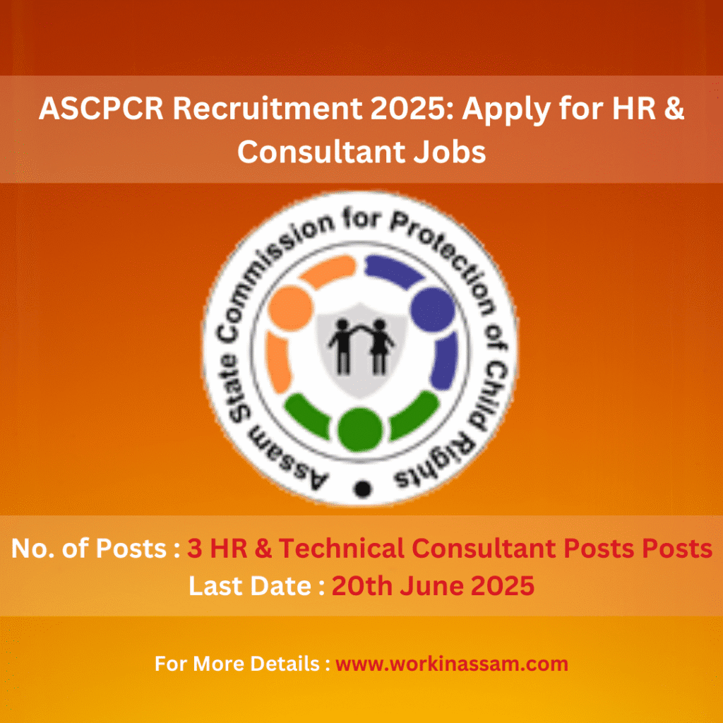 ASCPCR Recruitment 2025