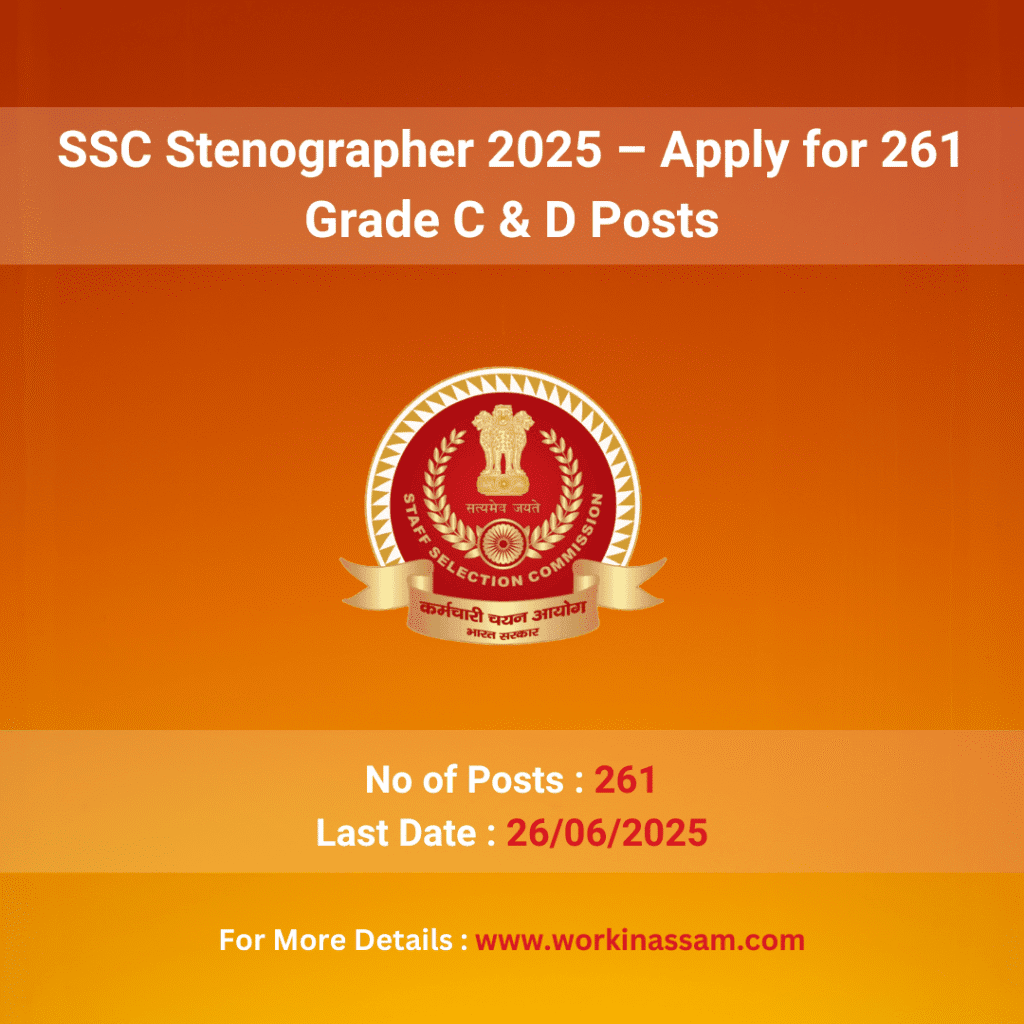 SSC Stenographer 2025