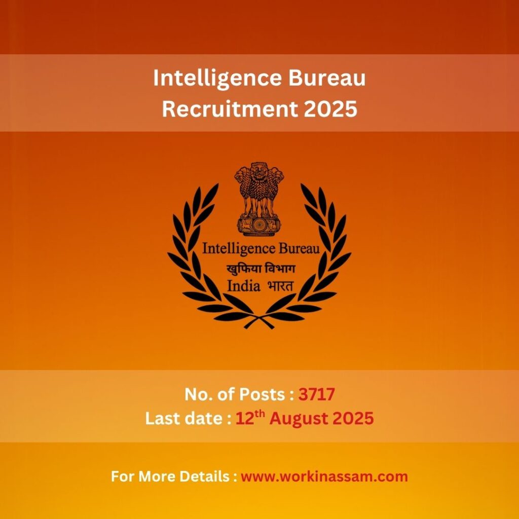 Intelligence Bureau Recruitment 2025