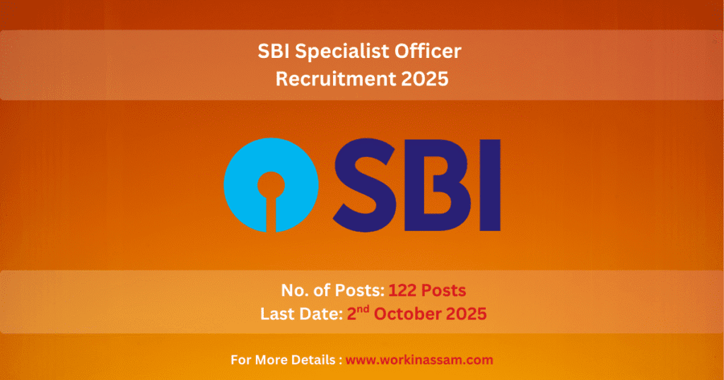 SBI Specialist Officer Recruitment 2025
